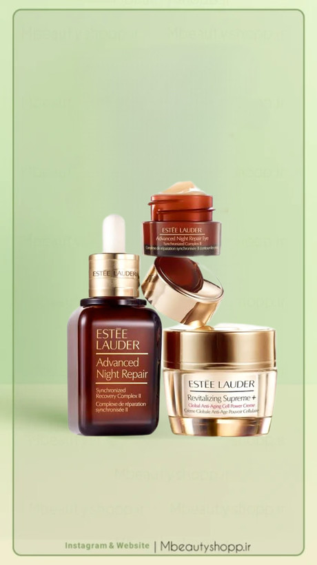 خرید پک ۳تایی جوانساز و بازسازی پوست استی لادر اورجینال | Estée Lauder